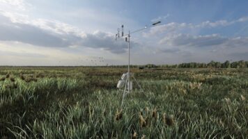Оборудование для eddy covariance измерений