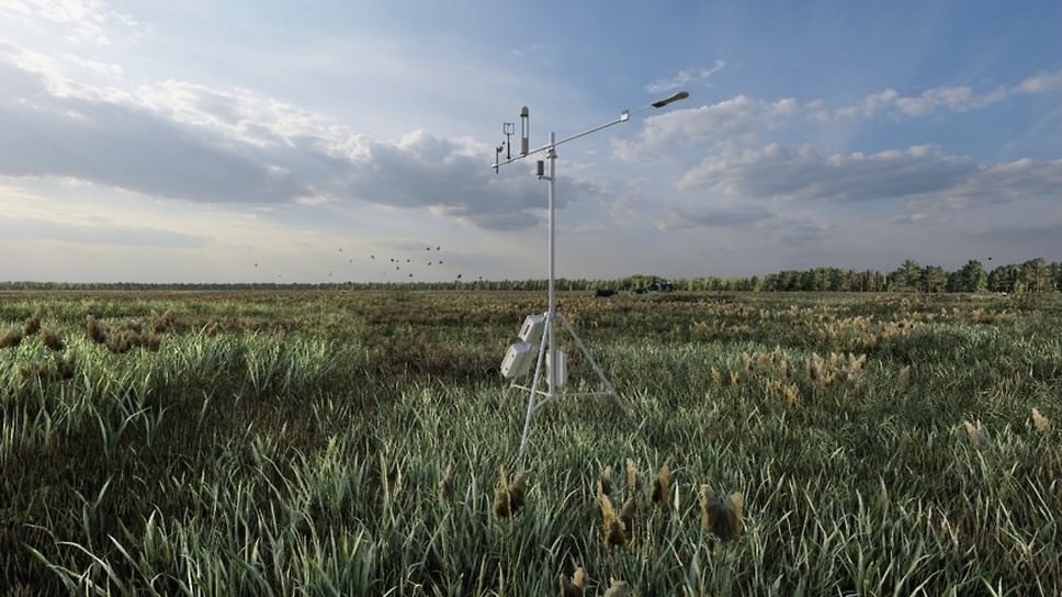 Оборудование для eddy covariance измерений
